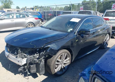 2019 Acura Tlx Advance Pkg from USA, damaged, VIN 19UUB2F89KA006687